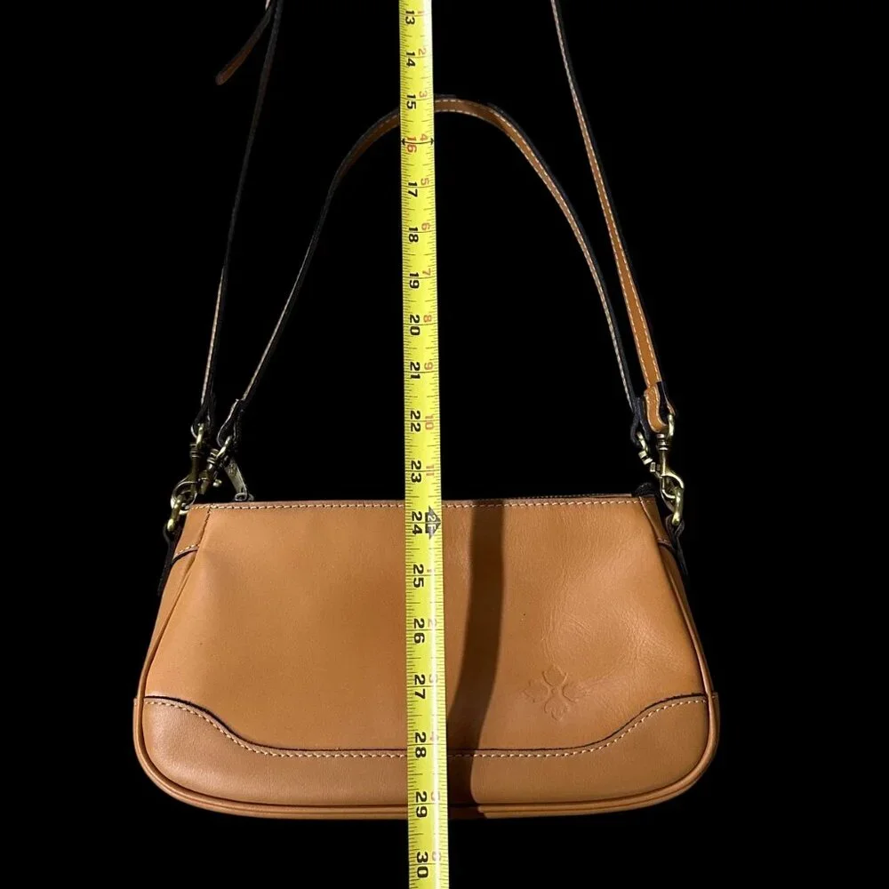 Patricia Nash Purse Leather Crossbody Bag Wallet Set Hazelnut Tan Handbag - Picture 9 of 16